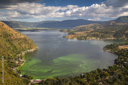 View to lake Amatitlan photo