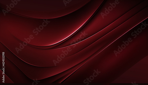 Red Smooth Wall Textured Background