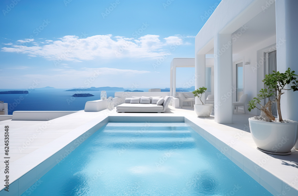 Fototapeta premium Santorin