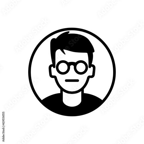 Camera self-portrait icon