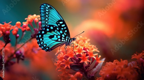 Butterfly on a flower © Marcus