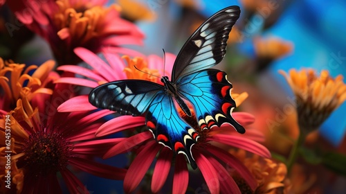 Butterfly on a flower © Marcus