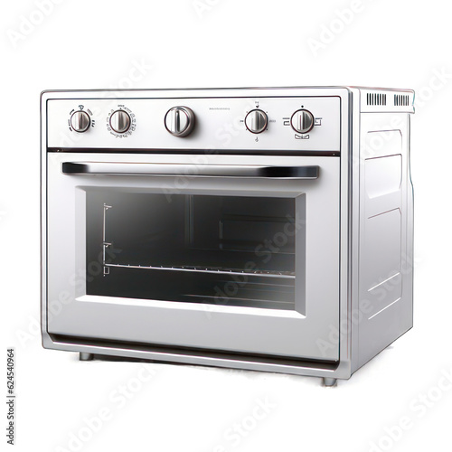 Oven isolated on white created with Generative AI