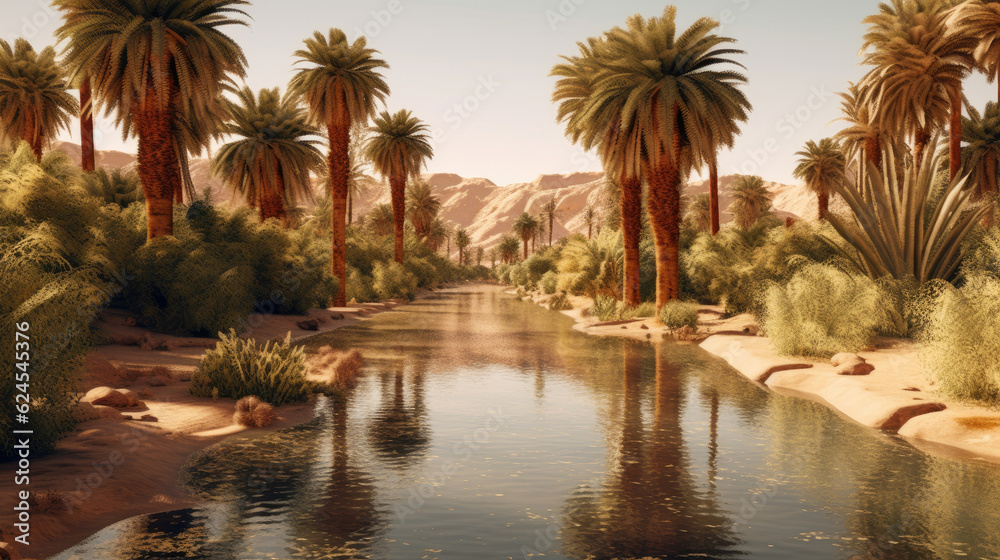A green OASIS in the desert