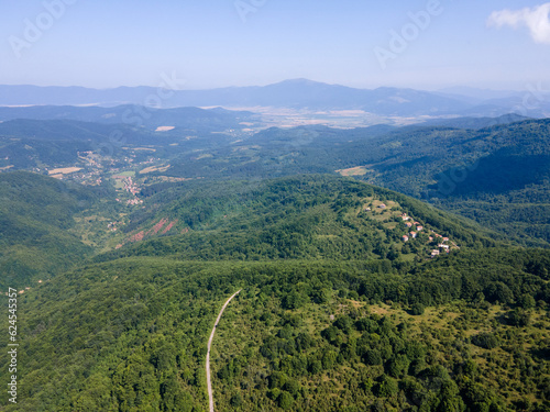 Landscape of Erul mountain near Kamenititsa peak, Bulgaria