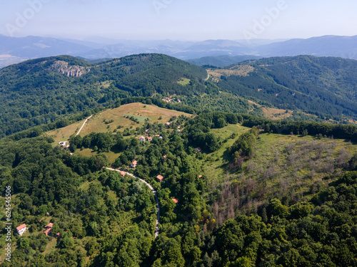 Fototapeta Naklejka Na Ścianę i Meble -  Landscape of Erul mountain near Kamenititsa peak, Bulgaria