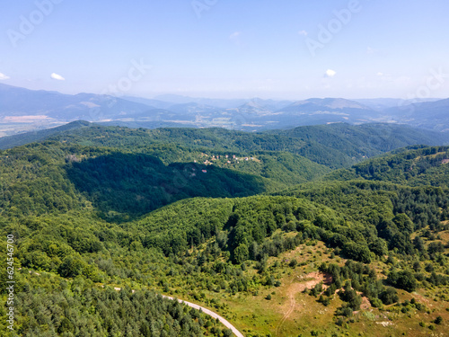 Landscape of Erul mountain near Kamenititsa peak, Bulgaria