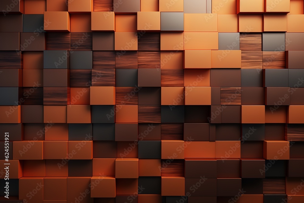 Chocolate brown wall texture brick background Chocolate brown wall texture brick background