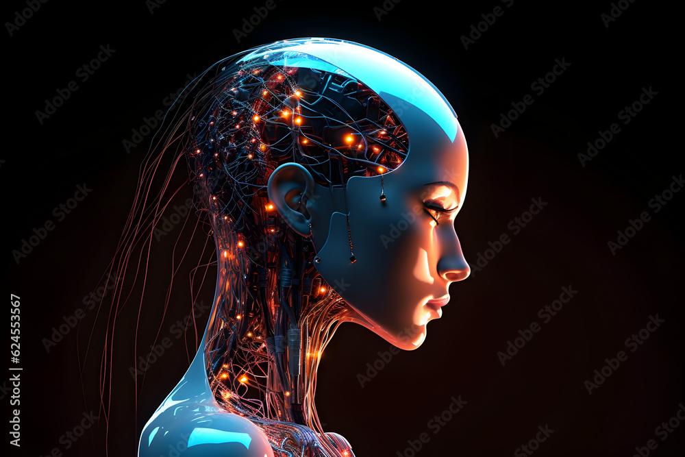 Beyond Science Fiction: The Futuristic AI Humanoid Companion, generative ai