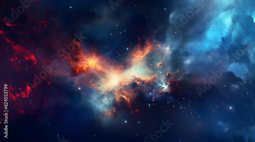 space nebula space  generative ai 