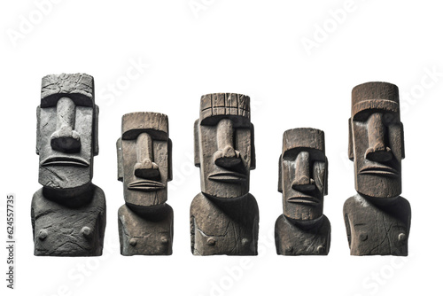 Easter Island Statues  photo