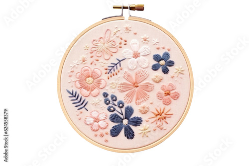 Embroidery hoop Fototapet