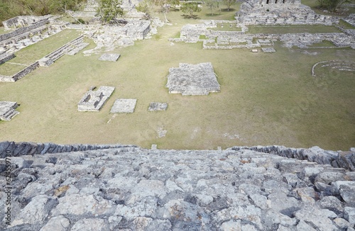 Mayapan, the last of the great Mayan cities, was built as a smaller copy of nearby Chichen Itza, also in Yucatan, Mexico photo
