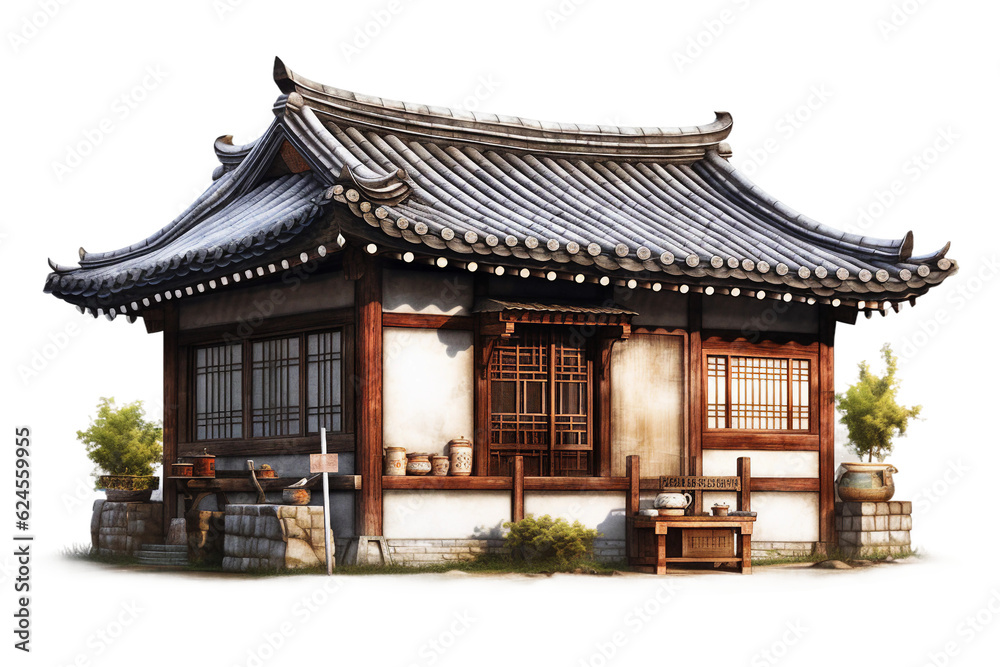 Korean Hanok house