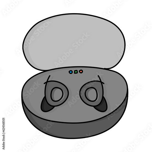 earbuds doodle
