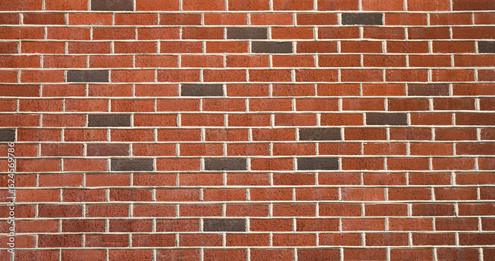 Red Brick Wall Background Texture. Red Brick Wall Background Texture.