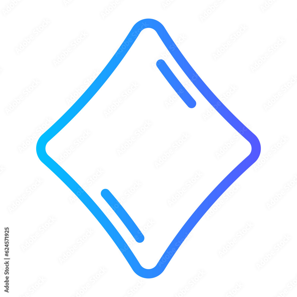 diamond gradient icon diamond gradient icon