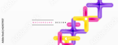 Minimal geometric background cross line. Design for wallpaper, banner, background, landing page, wall art, invitation, prints, posters