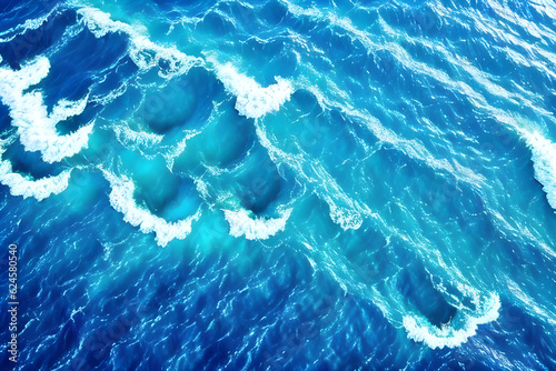the blue sea. Generative AI