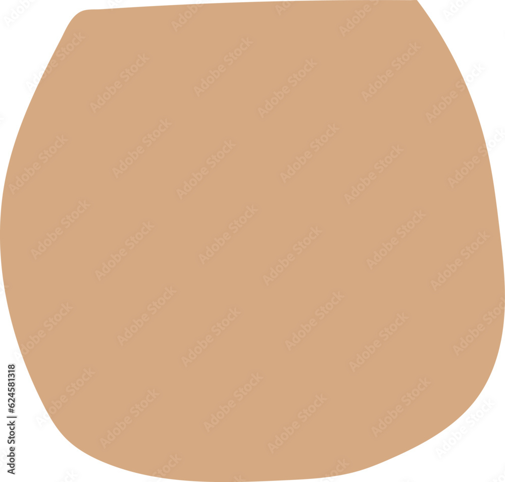 Pottery shape abstract vector element Pottery shape abstract vector element