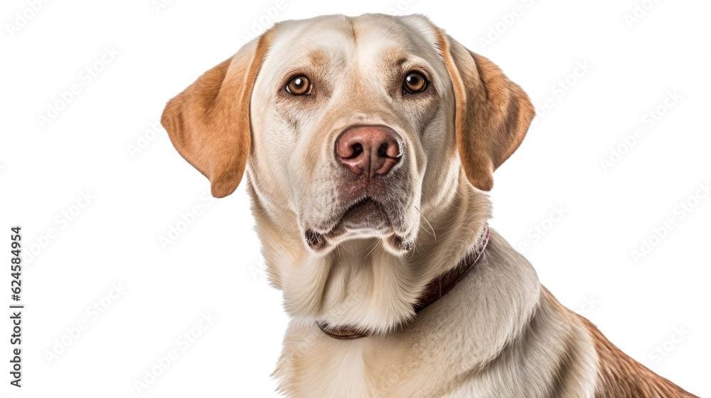 A dog looking seriously at the camera A dog looking seriously at the camera