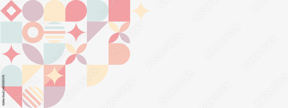 Modern scandinavian style background print. Trendy bright symbols and minimalist shape texture, geometry collage. Modern scandinavian style background print. Trendy bright symbols and minimalist shape texture, geometry collage.