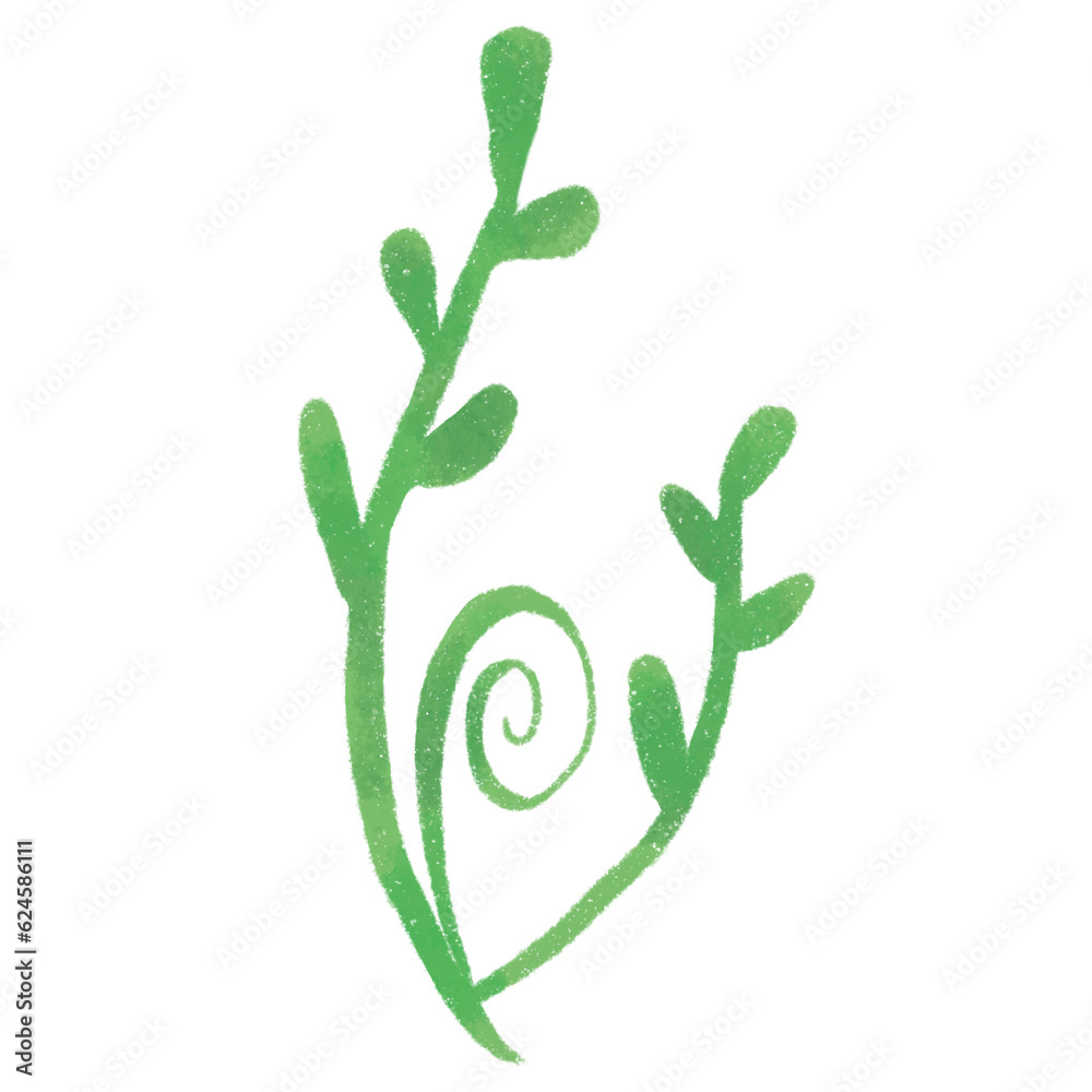 Green Leaf In The Sea Green Leaf In The Sea