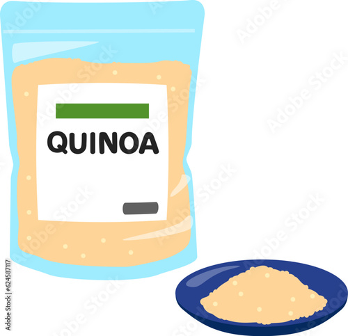 袋入りのキヌア