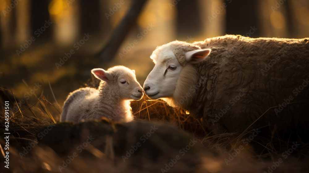 Majestic Flocks: Bountiful Wool Blanketed Fields. Generative AI Majestic Flocks: Bountiful Wool Blanketed Fields. Generative AI