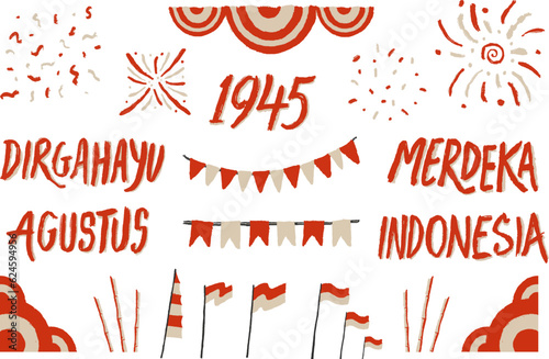 Independence of Indonesia Element