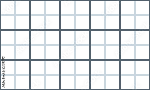 Grey tattersall seamless pattern. Vector Repeating Background. photo