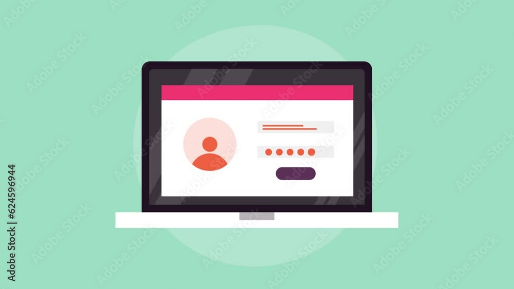 Computer security, user privacy data protection VPN concept. laptop with padlock and shield Cybersecurity animation video clip. Computer security, user privacy data protection VPN concept. laptop with padlock and shield Cybersecurity animation video clip.