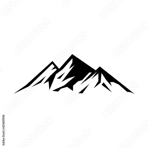 logo design vector modern abstract mountain symbol logo icon