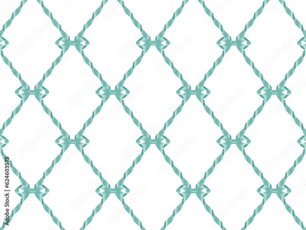 Naklejka premium リボンB02-10羽B