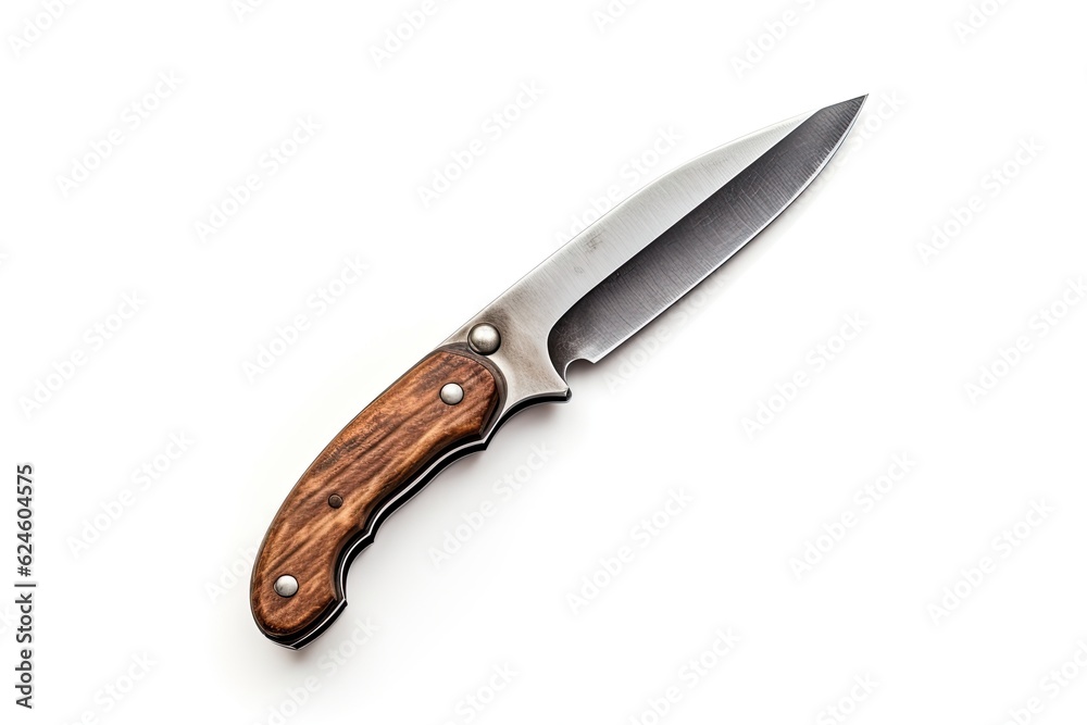 Obraz premium Knife isolated on white background