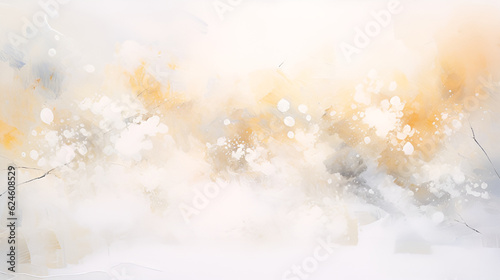 abstract winter background   Generative AI © No34