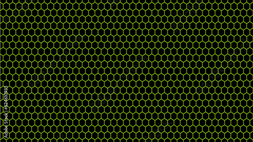 vector random hexagon, honeycomb, clover pattern background