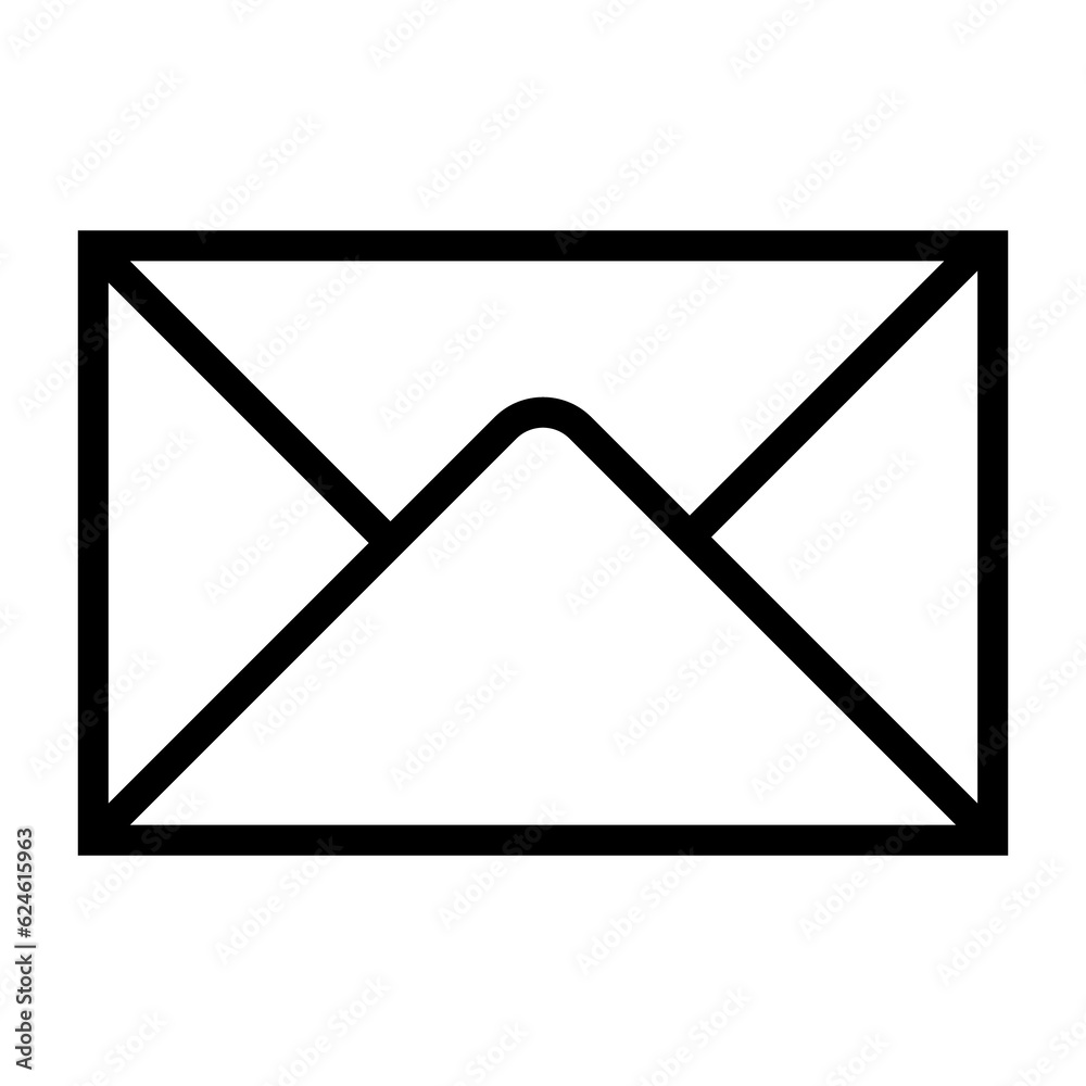 Envelope Icon Email Icon Inbox Icon Black And White On Transparent envelope-icon-email-icon-inbox-icon-black-and-white-on-transparent