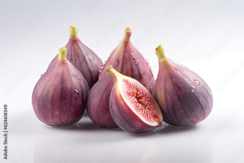 fresh figs isolated on white background fresh figs isolated on white background