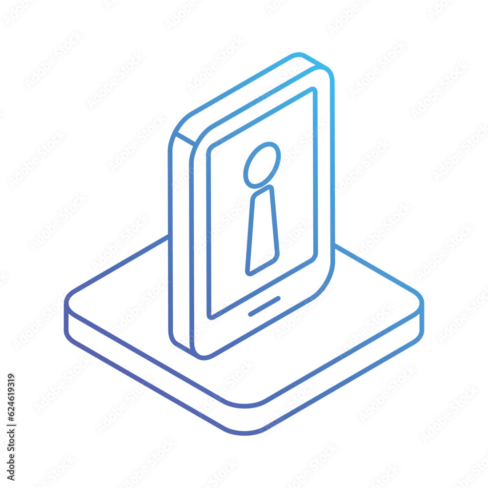 Mobile Tower Icon, vector stock illustration. Mobile Tower Icon, vector stock illustration.