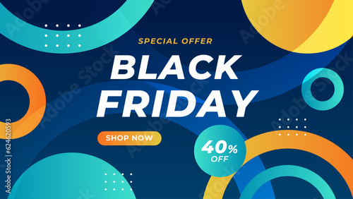 Black friday sale with colorful shape. Screen backdrop for instagram stories and post, mobile app, banners, cards. Stories template.