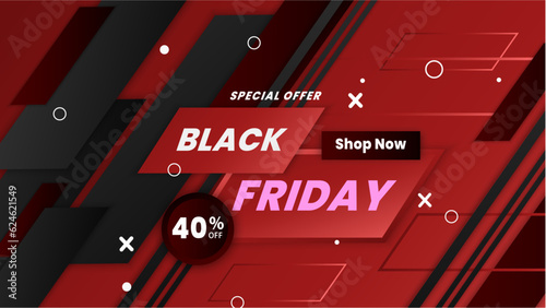 Black Friday sale, shopping poster. Design template for advertising shopping, flyer, closeout on thanksgiving.