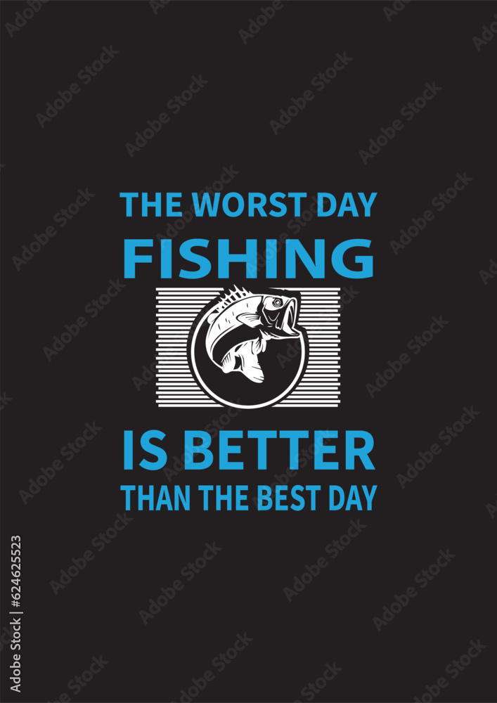 Fishing T Shirt Design