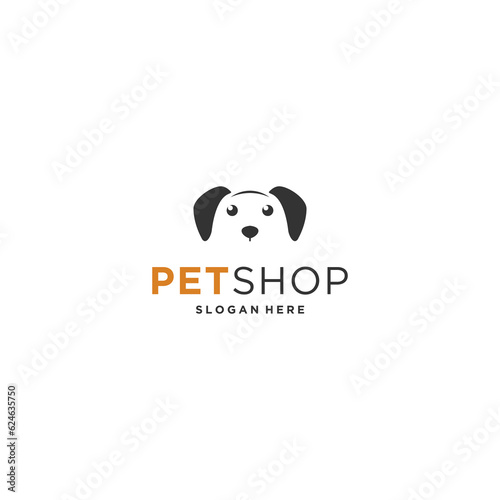 pet shop logo in white background