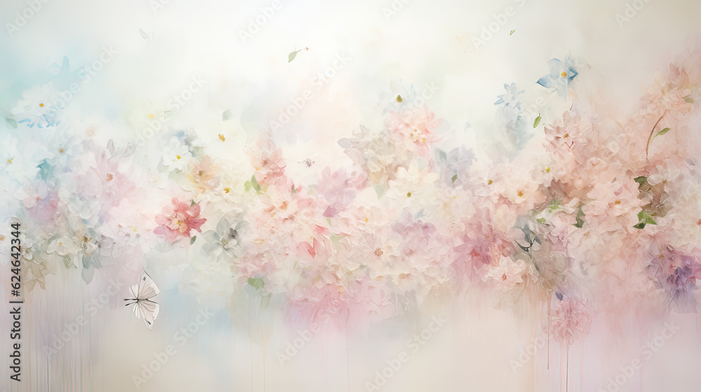 soft and ethereal wallpaper using watercolor techniques, blending gentle hues and delicate brushstrokes AI generative soft and ethereal wallpaper using watercolor techniques, blending gentle hues and delicate brushstrokes AI generative