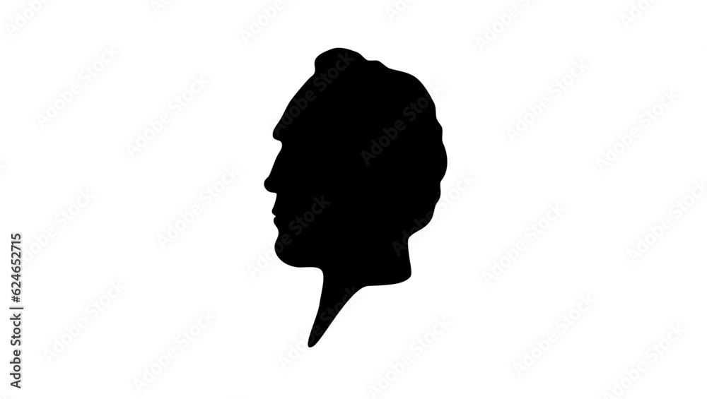 George Stephenson silhouette