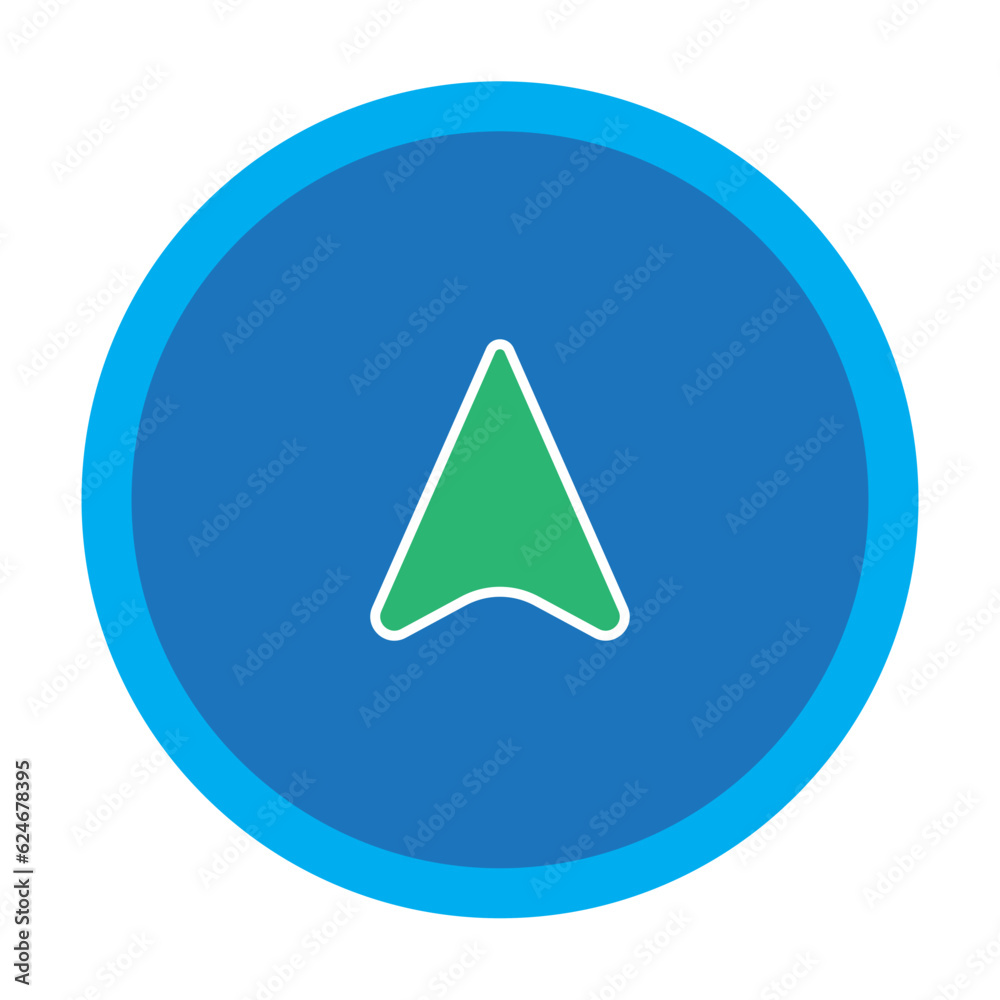Direction Icon Illustration Direction Icon Illustration