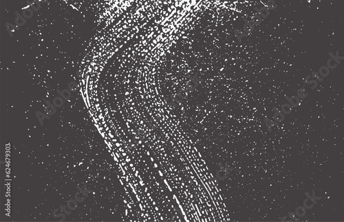 Grunge texture. Distress black grey rough trace. A