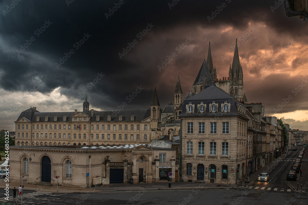Abbaye aux hommes de Caen, Calvados, France.