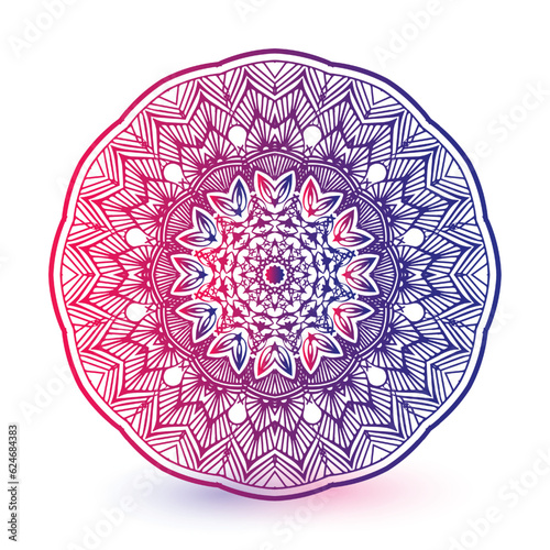 Luxury mandala background with decoration arabic islamic east style
